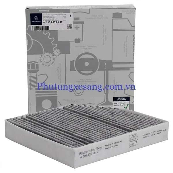 Lọc gió điều hòa thứ cấp cabin Mercedes C300 E-A2058350147