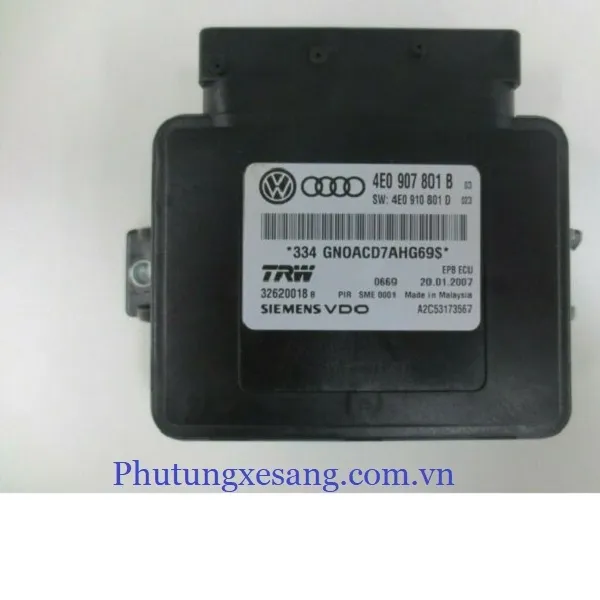 Hộp điều khiển phanh tay Audi A8 S8-4E0907801B, 4E0907801A