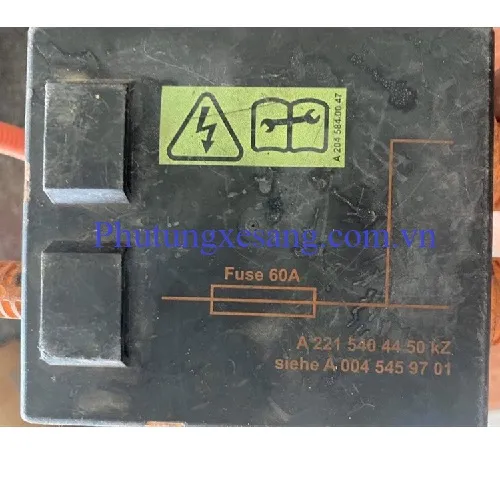 Hộp cầu chì đổi nguồn điện Mercedes S400 2010-2013, A0045459701, A2215404450